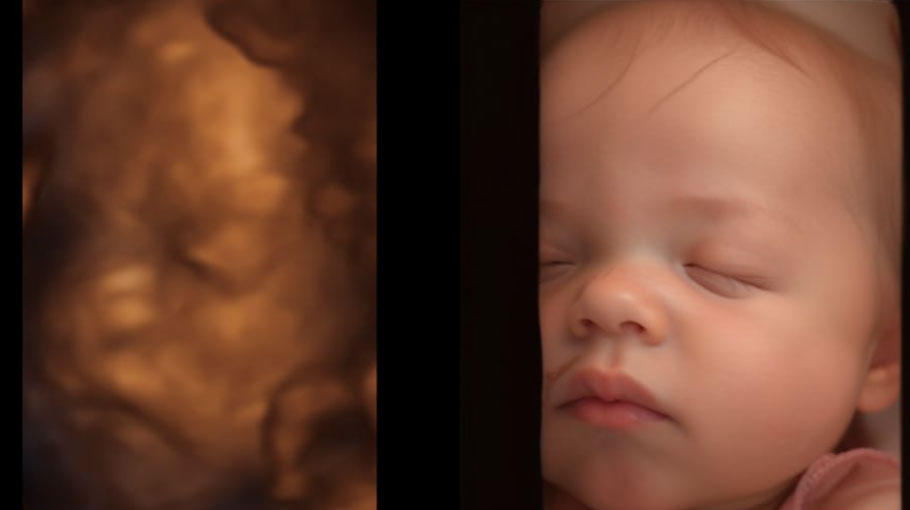 Ecografía Obstétrica 4K, Emocional o Hiperreal