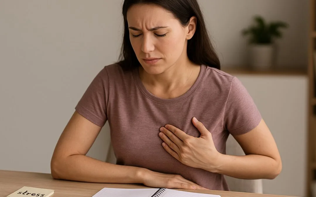 Dolor en los senos por estrés: causas y cuándo preocuparse