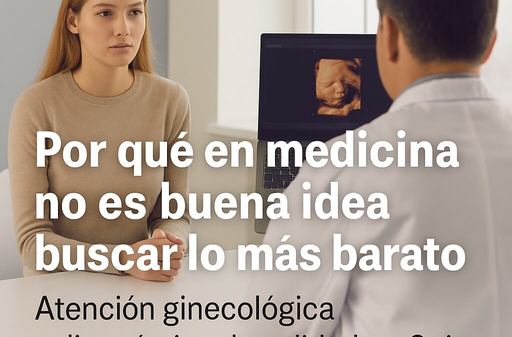 Por qué en medicina no es buena idea buscar lo más barato