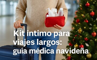 Qué llevar en tu kit íntimo para un viaje largo: guía médica para mujeres en Navidad y Año Nuevo