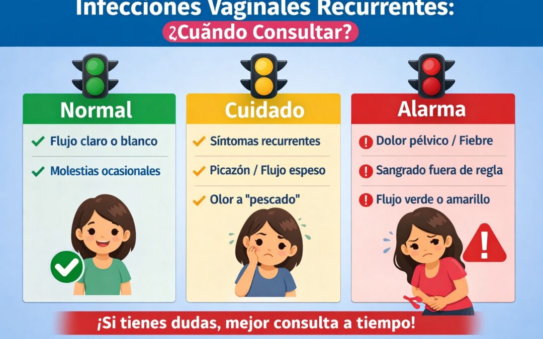 Infecciones vaginales recurrentes: cuándo NO es normal (y qué hacer hoy)