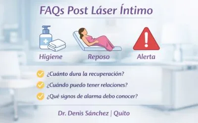 Cuidados post láser íntimo: FAQs y señales de alarma