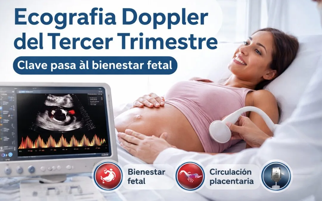 Ecografía obstétrica Doppler del tercer trimestre: por qué es clave para prevenir complicaciones y proteger al bebé