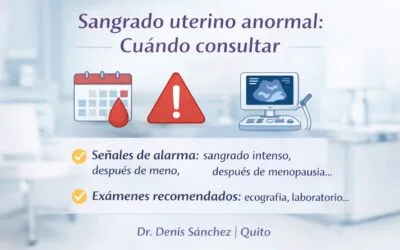 Nueva guía: cuándo consultar por sangrado uterino anormal