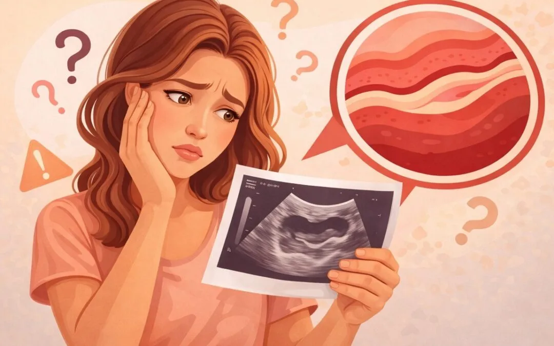 Engrosamiento endometrial: causas, valores orientativos y cuándo preocuparse