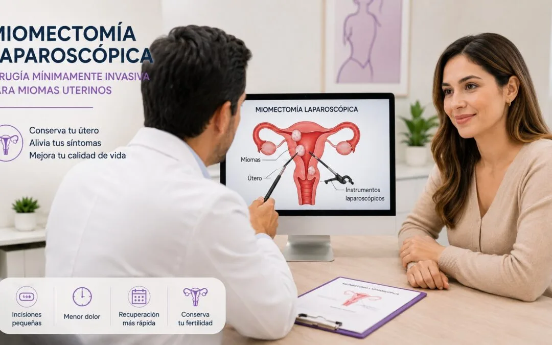 Miomectomía laparoscópica: cirugía mínimamente invasiva para tratar miomas uterinos